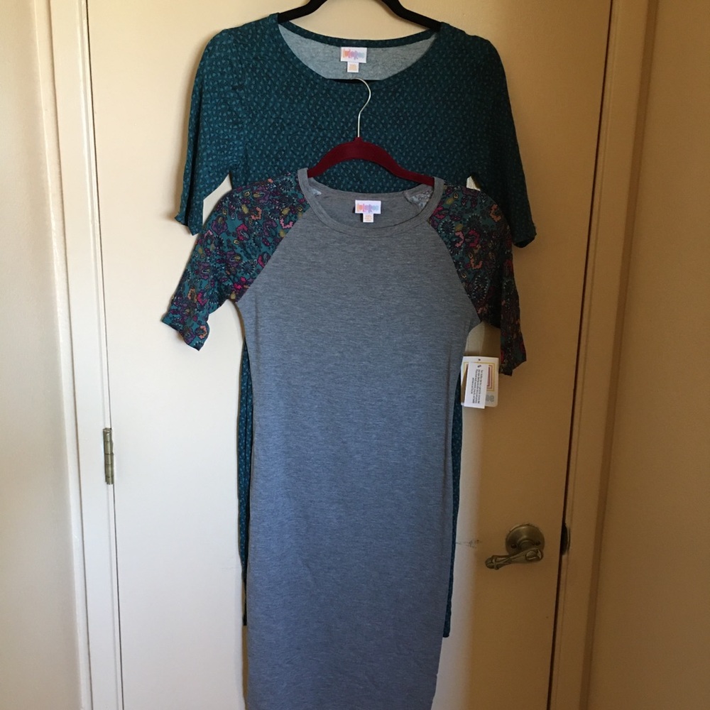 2 LulaRoe Julia dresses - Picture 2 of 8